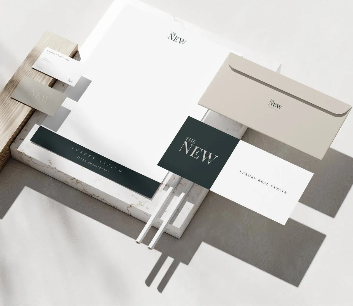 The New — Brand Identity, Madrid