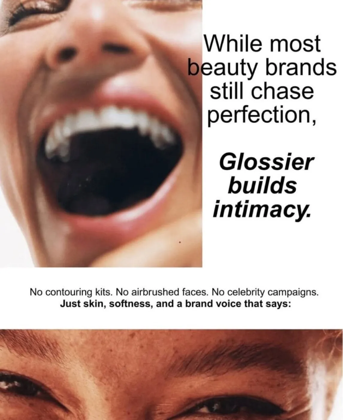 This is how Glossier didn’t sell makeup, It sold belonging.